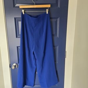 Zara Cobalt Wide Leg Pants